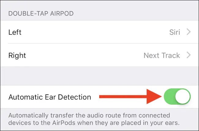 Automatic ear detection