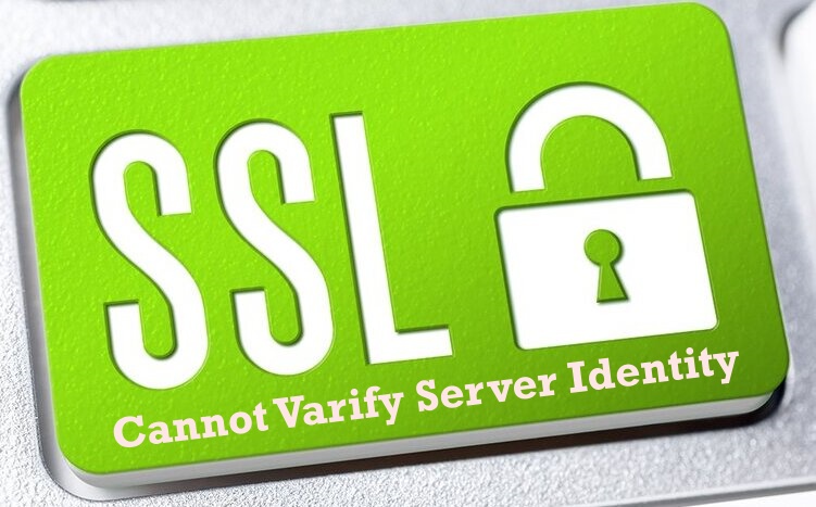 SSL certificate error